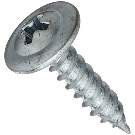 Sheet Metal Screw, #8 X 3/4 In, Zinc Plated Steel Truss Head 600 PK